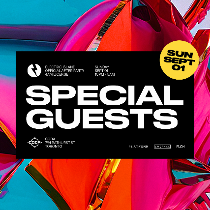 SUN: The Official Electric Island Afterparty