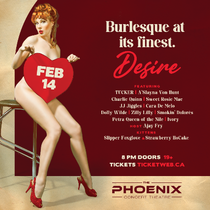 Desire. Burlesque at its finest