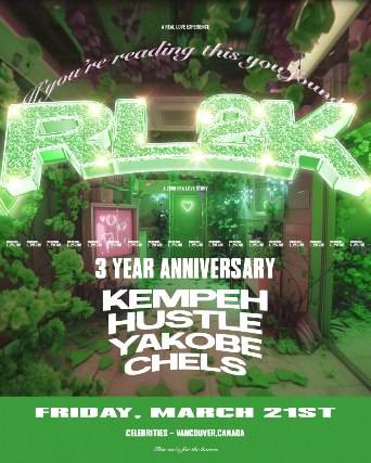 RL2K: 3 YEAR ANNIVERSARY presented by Real Love