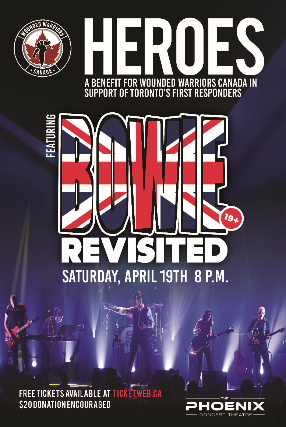 Heroes Featuring Bowie Revisited. A Benefit for Wounded Warriors