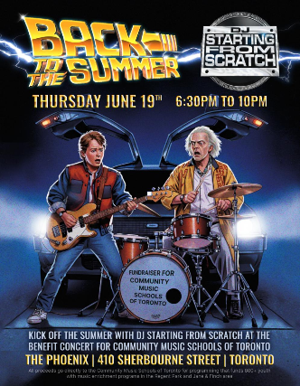 Back To The Summer with DJ Starting From Scratch - POSTPONED