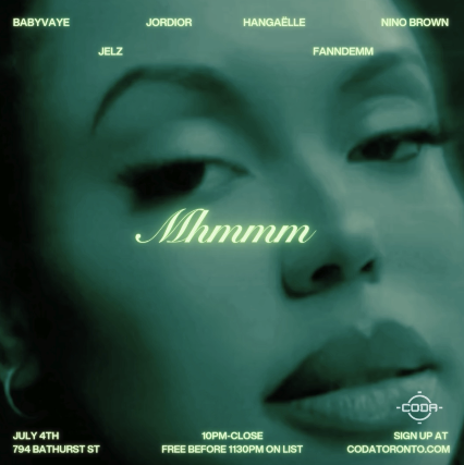 Guaranteed Entry: Hangaëlle presents: Mhmmm