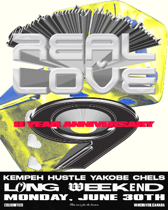 REAL LOVE LONG WEEKEND 9 YEAR ANNIVERSARY