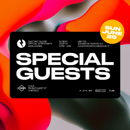 SUN: The Official Electric Island Afterparty