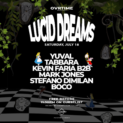 Guaranteed Entry: LUCID DREAMS