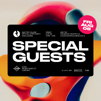 FRIDAY: The Official Electric Island Afterparty