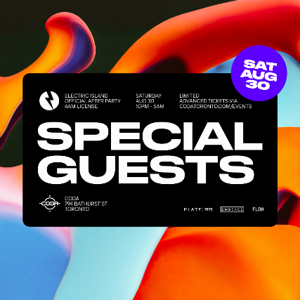 SATURDAY: The Official Electric Island Afterparty