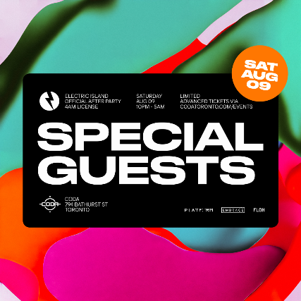 SATURDAY: The Official Electric Island Afterparty