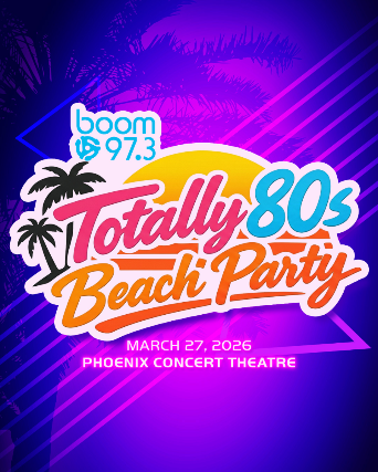 boom 97.3 Totally 80's Beach Party